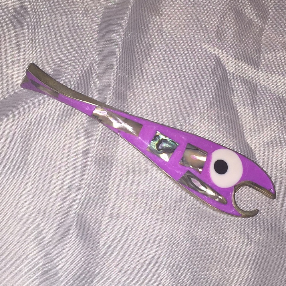 Beautiful & unique 💜 fish bottle opener 🐠